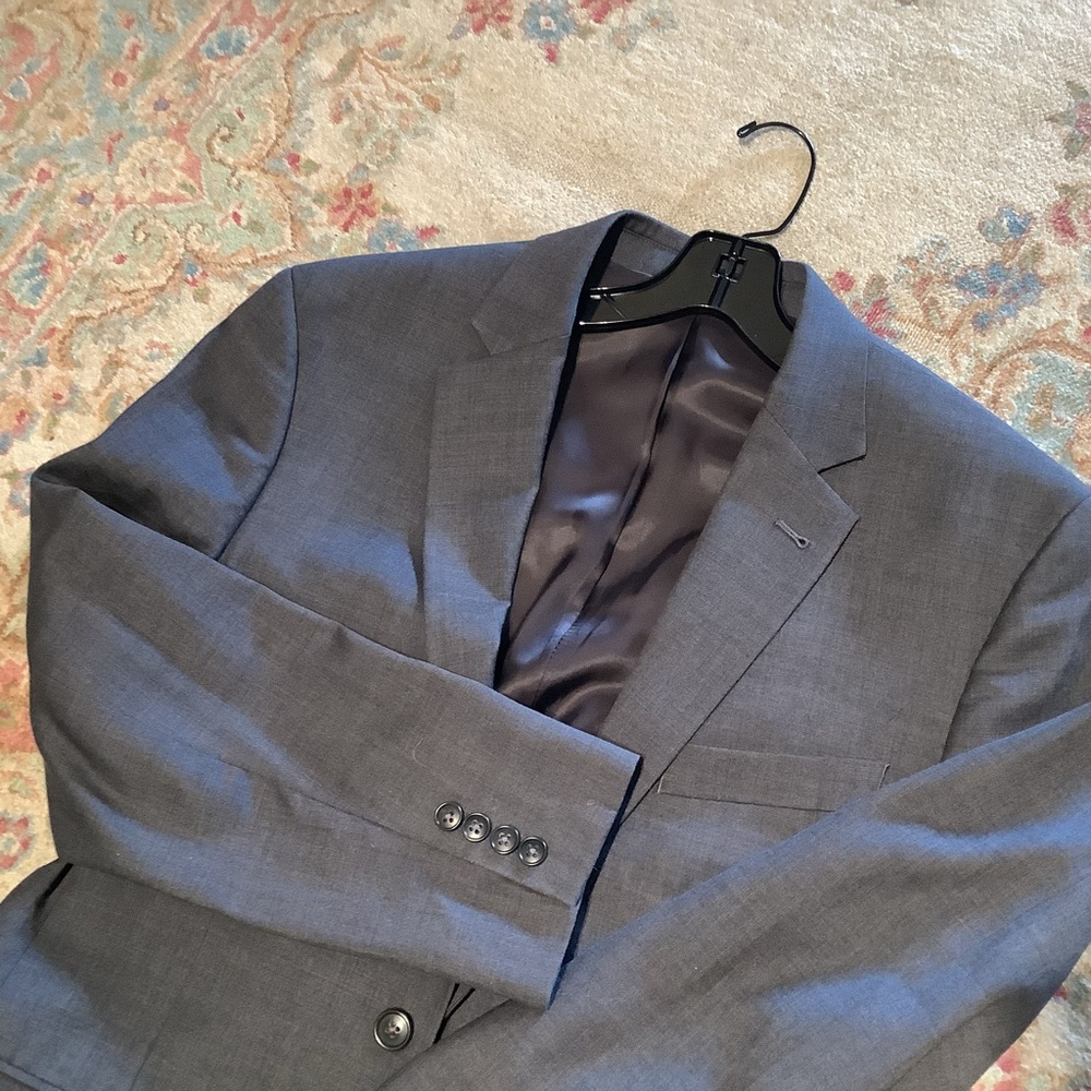 Jos A Bank 1905 New Tradition Gray Wool Blazer Sports Jacket Sz 40R